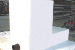 Plastic L Shaped Bus Tank Plastic L Shaped Bus Tank