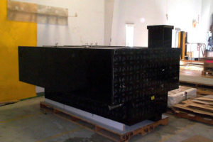 Black Copoly T Shaped Tank for Fire Engine Trucks Black Copoly T Shaped Tank for Fire Engine Trucks